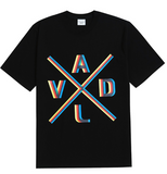 アクメドラビ(acme' de la vie) ADLV 3D X LOGO SHORT SLEEVE T-Shirt BLACK