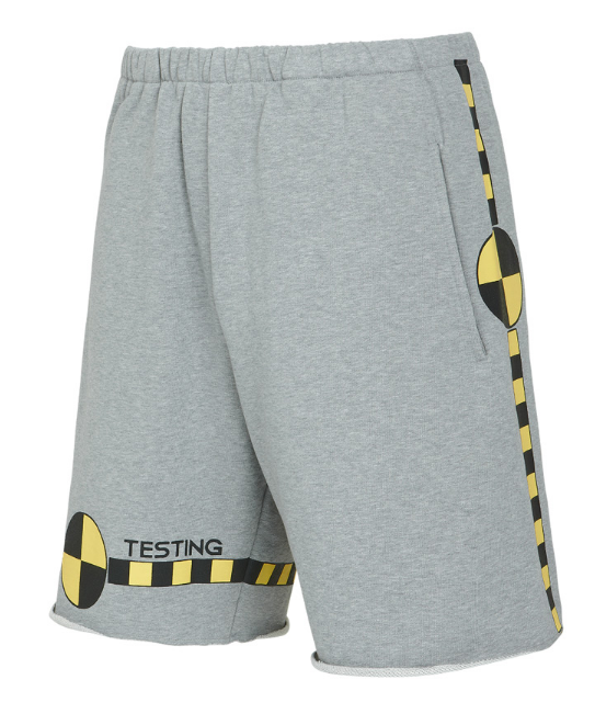 アクメドラビ(acme' de la vie) ADLV CRASH TESTING SHORT PANTS GREY