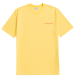 アクメドラビ(acme' de la vie) ADLV HANDWRITING SHORT SLEEVE T-SHIRT YELLOW