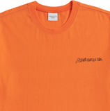 アクメドラビ(acme' de la vie) ADLV HANDWRITING SHORT SLEEVE T-SHIRT ORANGE