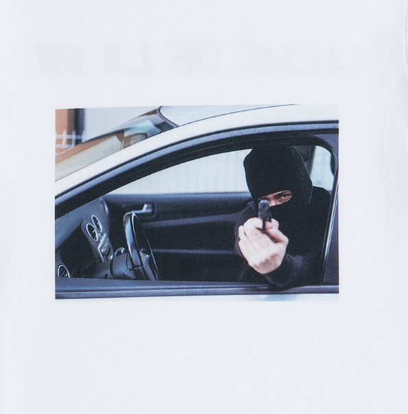 アクメドラビ(acme' de la vie) ADLV SHORT SLEEVE T-SHIRT ROBBER WHITE