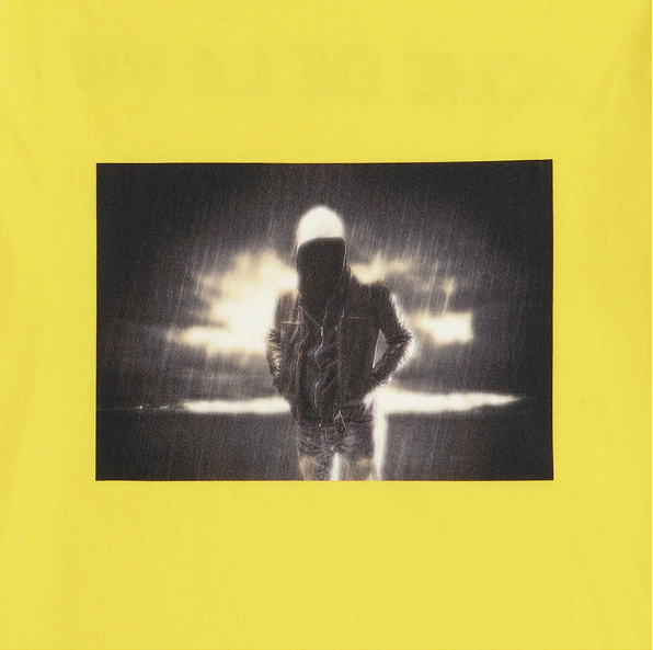 アクメドラビ(acme' de la vie) ADLV SHORT SLEEVE T-SHIRT DARK RAIN YELLOW