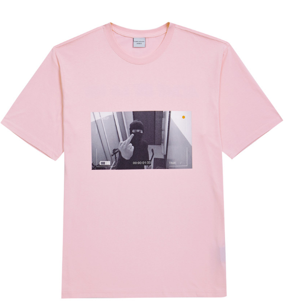 アクメドラビ(acme' de la vie) ADLV SHORT SLEEVE T-SHIRT CCTV (ピンク)