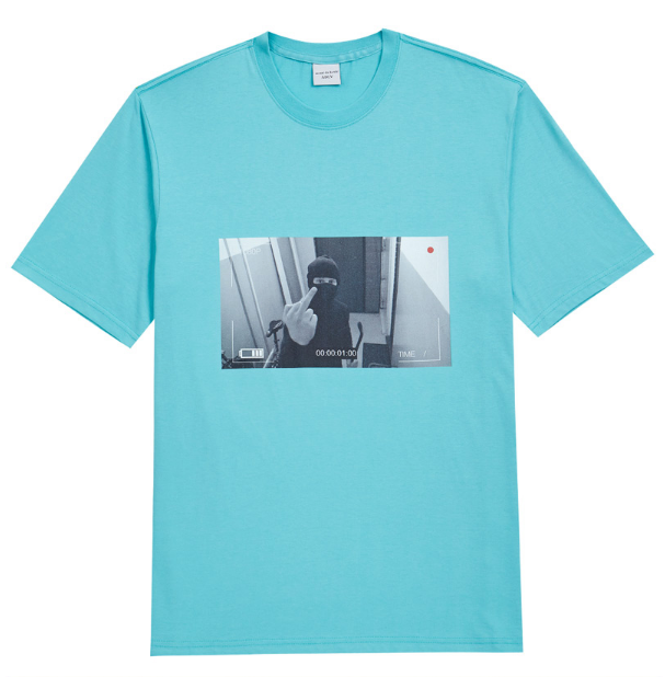 アクメドラビ(acme' de la vie) ADLV SHORT SLEEVE T-SHIRT CCTV (ミント)