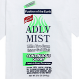 アクメドラビ(acme' de la vie) ADLV MIST T-SHIRT WHITE