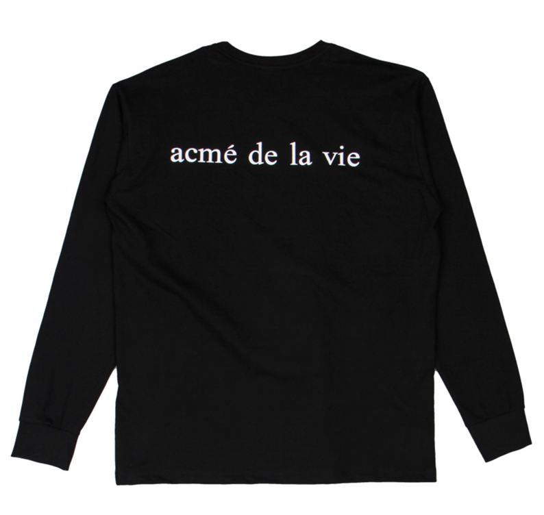 アクメドラビ(acme' de la vie) ADLV BABY FACE LONG SLEEVE T-SHIRT