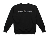 アクメドラビ(acme' de la vie) ADLV BABY FACE DONUTS SWEATSHIRTS (ブラック)