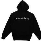 アクメドラビ(acme' de la vie) ADLV BABY FACE SMILE HOODIE (ブラック)