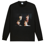 アクメドラビ(acme' de la vie) ADLV LONG SLEEVE T-SHIRT 4people (ブラック)