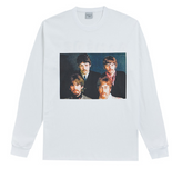 アクメドラビ(acme' de la vie) ADLV LONG SLEEVE T-SHIRT 4people WHITE