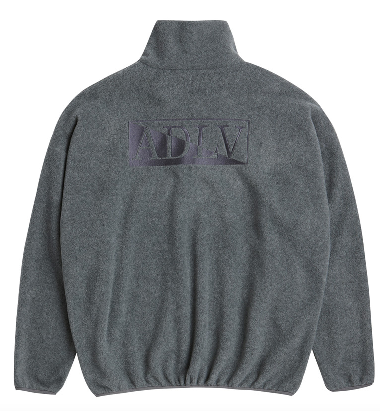 アクメドラビ(acme' de la vie) ADLV AMBROID FLEESE JACKET GREY