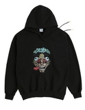 アクメドラビ(acme' de la vie) ADLV DIGITAL PRINTING HOODIE CRAZY EYE BLACK