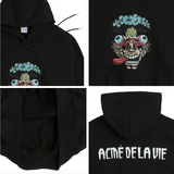 アクメドラビ(acme' de la vie) ADLV DIGITAL PRINTING HOODIE HALLOWEEN BLACK