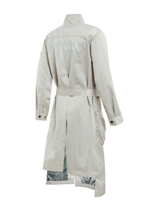 アクメドラビ(acme' de la vie) ADLV BACK LOGO COAT BEIGE