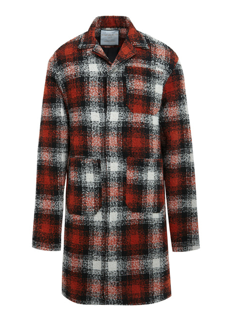 アクメドラビ(acme' de la vie) ADLV CHECKCOAT ORANGE