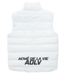 アクメドラビ(acme' de la vie) ADLV REVERSIBLE PADDING VEST WHITE/NAVY