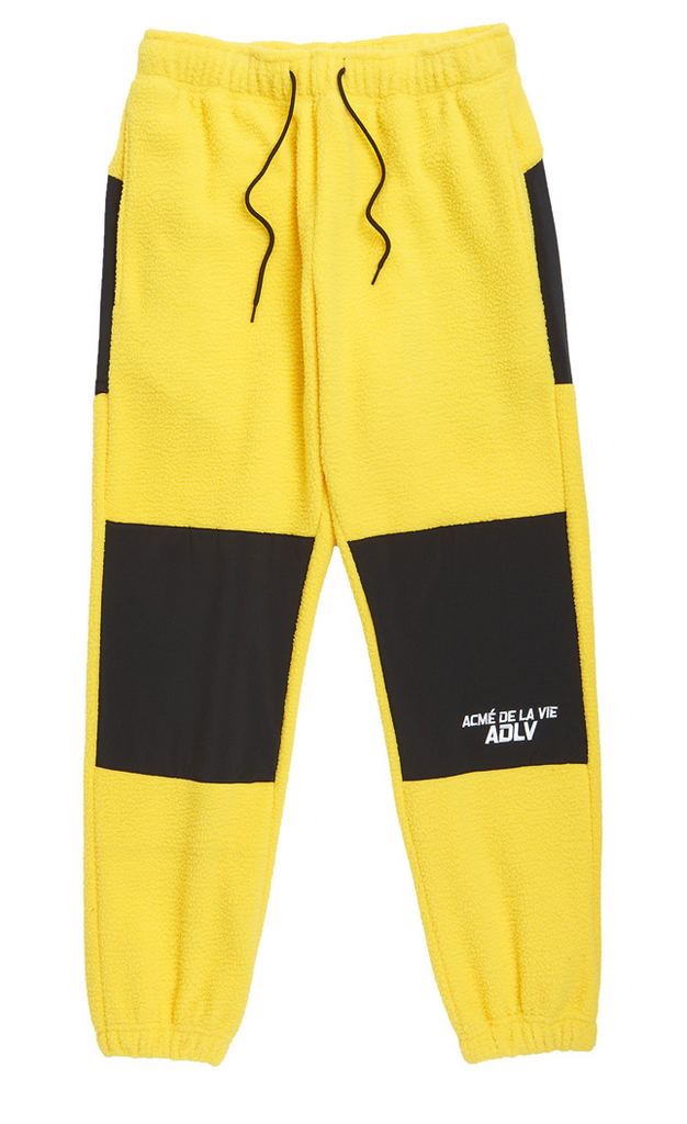 アクメドラビ(acme' de la vie) ADLV Fleece Set up Pants Yellow