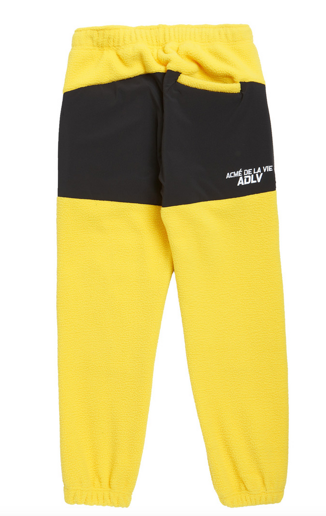 アクメドラビ(acme' de la vie) ADLV Fleece Set up Pants Yellow