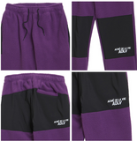 アクメドラビ(acme' de la vie) ADLV Fleece Set up Pants Purple