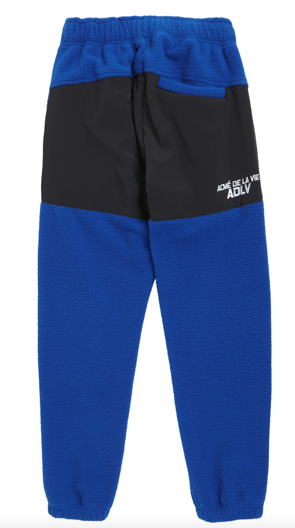 アクメドラビ(acme' de la vie) ADLV Fleece Set up Pants Blue