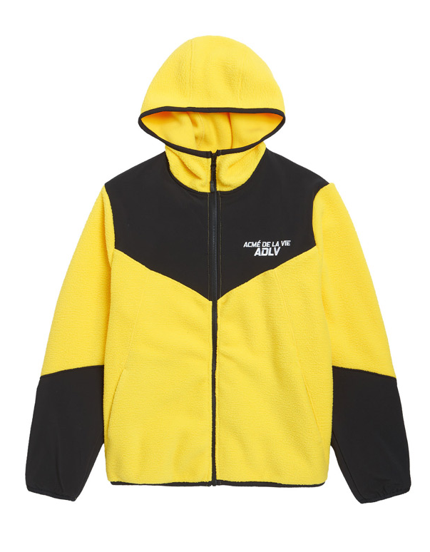 アクメドラビ(acme' de la vie) ADLV Fleece Set up Tops Yellow