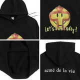 アクメドラビ(acme' de la vie) ADLV CARTOON HOODIE WARRIOR SMILE