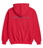 アクメドラビ(acme' de la vie) ADLV BASIC LOGO HOODIE RED