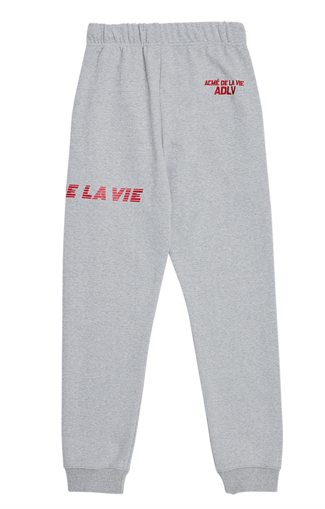 アクメドラビ(acme' de la vie) ADLV LOGO SWEATPANTS (グレー)