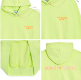 アクメドラビ(acme' de la vie) ADLV LOGO SETUP HOODIE (グリーン)