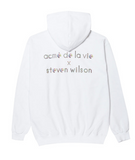 アクメドラビ(acme' de la vie) ADLV X Steven Willson ALPHABET HOODIE WHITE