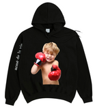 アクメドラビ(acme' de la vie) ADLV BABY FACE HOODIE BLACK BOXING (BLACK)