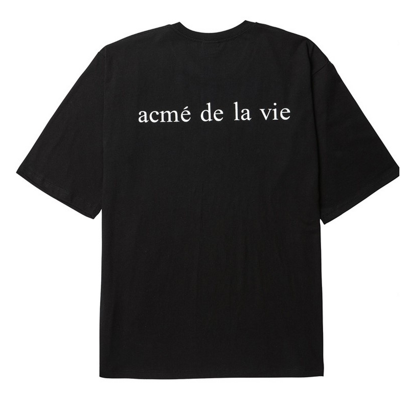 アクメドラビ(acme' de la vie) ADLV BABY FACE SHORT SLEEVE T-SHIRT BLACK LABORATORY