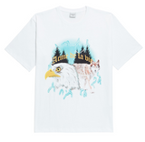 アクメドラビ(acme' de la vie) ADLV WOLF CMYK SHORT SLEEVE T-SHIRT WHITE