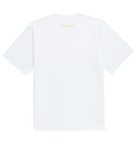 アクメドラビ(acme' de la vie) ADLV NEON LOGO SHORT SLEEVE T-SHIRT WHITE YELLOW