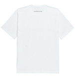 アクメドラビ(acme' de la vie) ADLV 3 LINE LOGO SHORT SLEEVE T-SHIRT WHITE