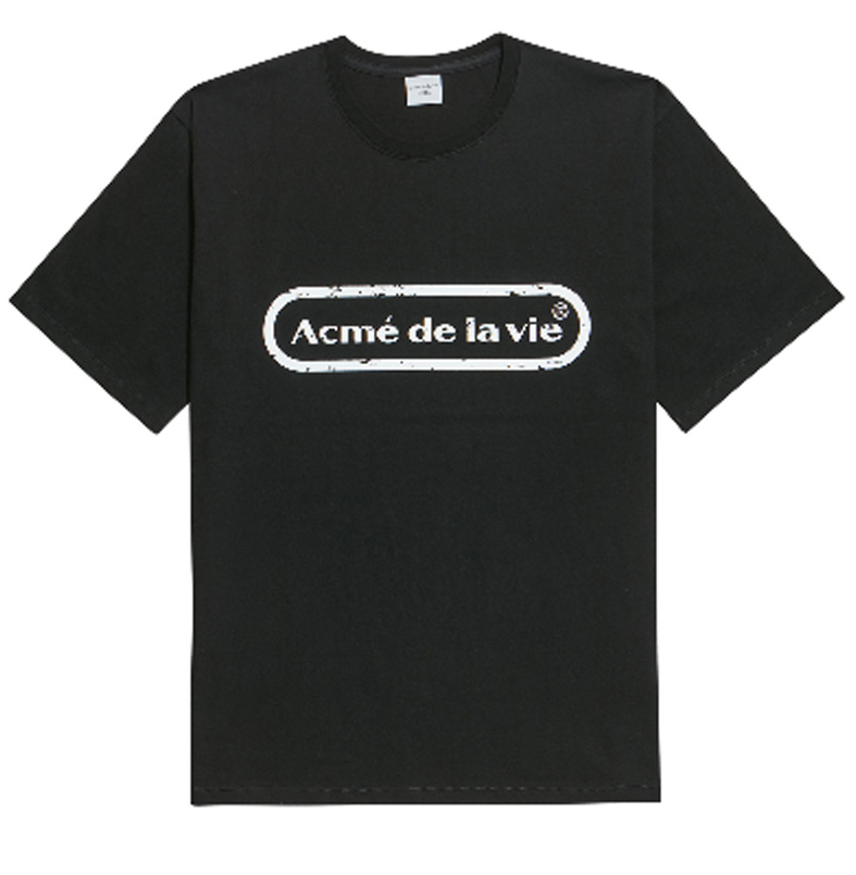 アクメドラビ(acme' de la vie) ADLV NINTENDO LOGO SHORT SLEEVE BLACK