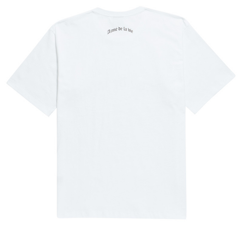 アクメドラビ(acme' de la vie) ADLV REFLECTIVE SHORT SLEEVE WHITE