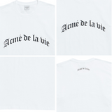 アクメドラビ(acme' de la vie) ADLV REFLECTIVE SHORT SLEEVE WHITE