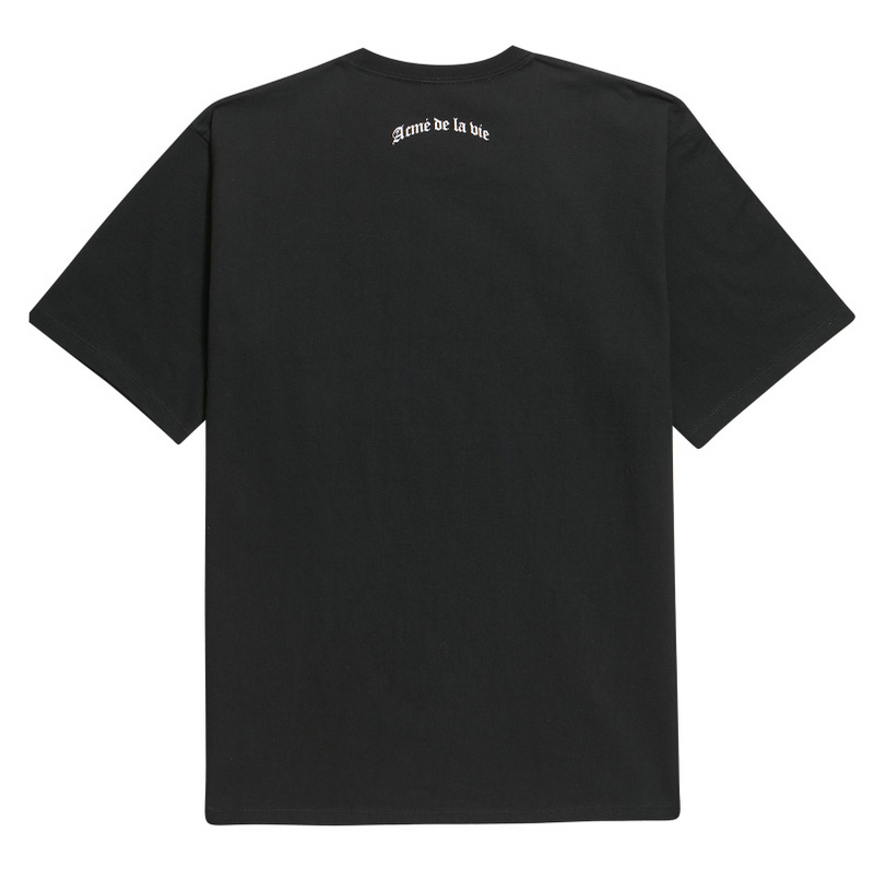 アクメドラビ(acme' de la vie) ADLV REFLECTIVE SHORT SLEEVE BLACK