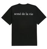 アクメドラビ(acme' de la vie) ADLV BABY FACE SHORT SLEEVE T-SHIRT BLACK PASTA