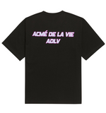 アクメドラビ(acme' de la vie) ADLV WOOPS CRAP SHORT SLEEVE T-SHIRT BLACK