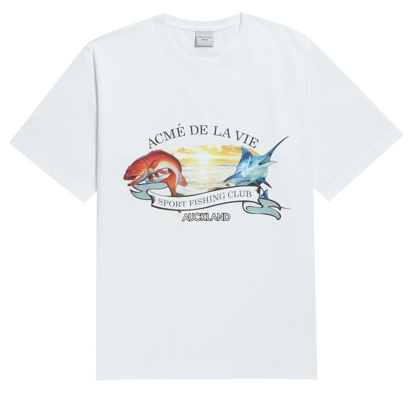 アクメドラビ(acme' de la vie) ADLV FISHING CLUB SHORT SLEEVE T