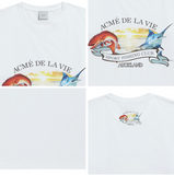 アクメドラビ(acme' de la vie) ADLV FISHING CLUB SHORT SLEEVE T-SHIRT WHITE