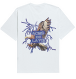 アクメドラビ(acme' de la vie) ADLV EAGLE COLOR SEPARATION SHORT SLEEVE T-SHIRT WHITE