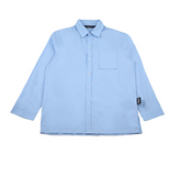 ベーシックコットン(BASIC COTTON) BASIC Shirts (スカイブルー)