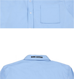 ベーシックコットン(BASIC COTTON) BASIC Shirts (スカイブルー)