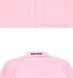 ベーシックコットン(BASIC COTTON) BASIC Shirts (ピンク)