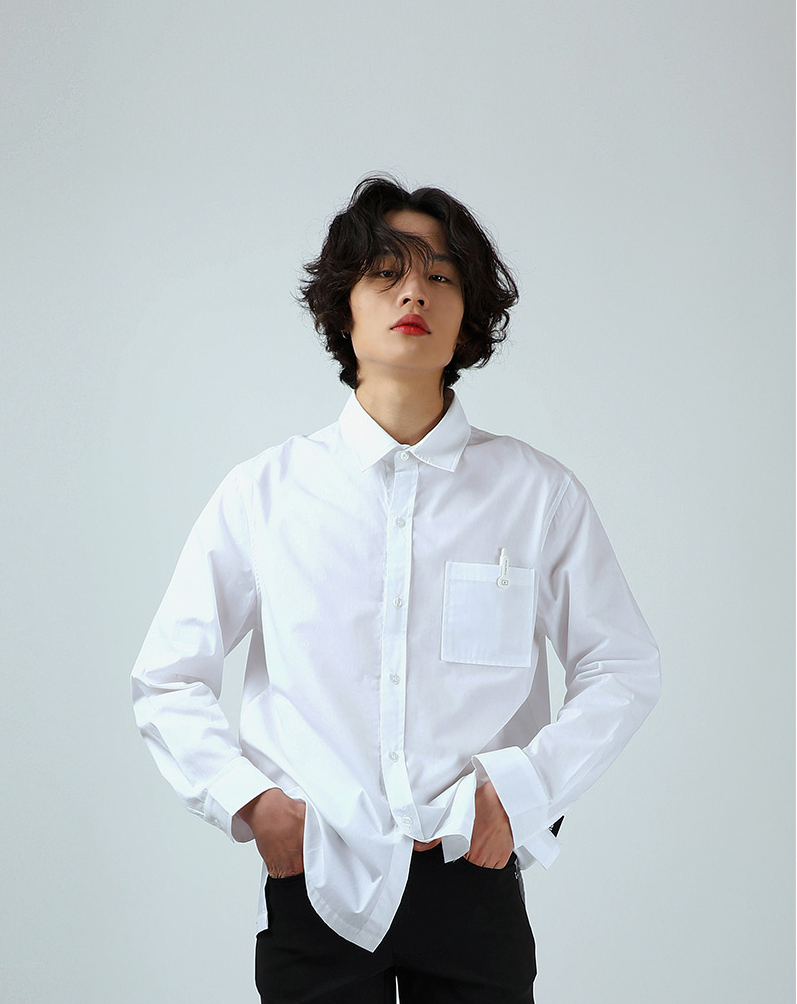 베이직코튼 BASIC Shirts (화이트)