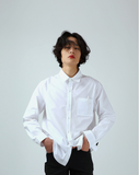 ベーシックコットン(BASIC COTTON) BASIC Shirts (ホワイト)