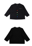 ベーシックコットン(BASIC COTTON) Basic Color Cardigan (ブラック)